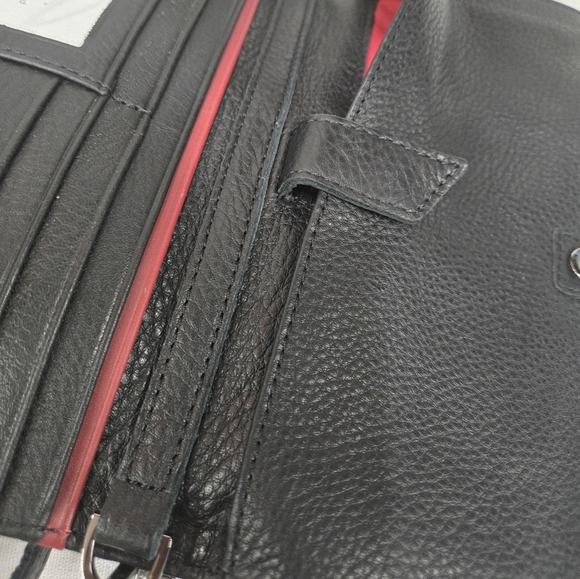 Hammitt Levy Wallet/Crossbody Black and Gunmetal - Picture 9 of 16